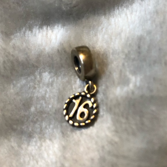 Sweet 16 pandora charm